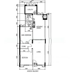 Blk 129 Yio Chu Kang Ville (Ang Mo Kio), HDB 3 Rooms #575504211